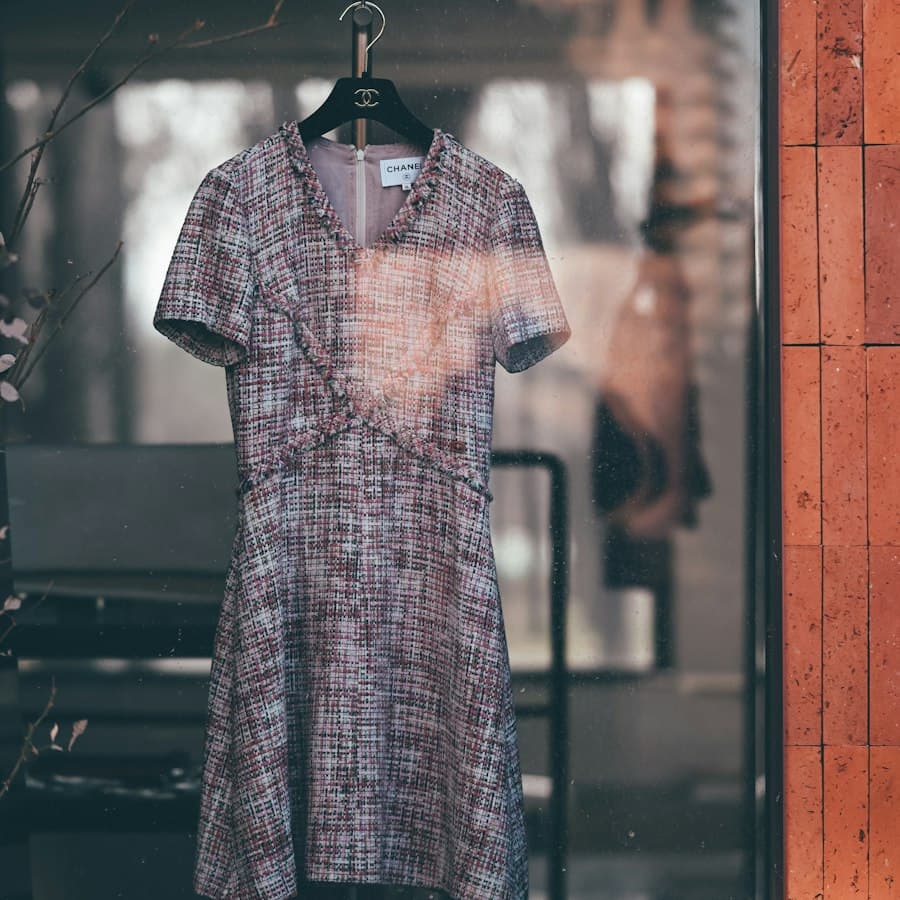 Vestido Tweed Midi 1